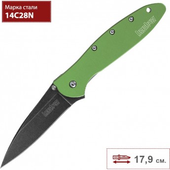 Нож KERSHAW 1660LIMEBW LEEK
